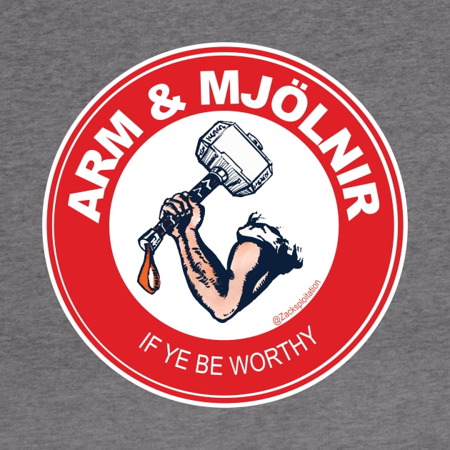 Arm & Mjolnir by zacktastic